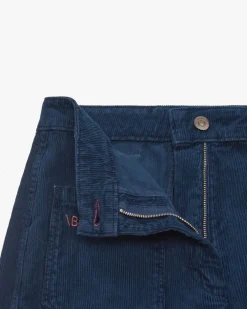 Alina Cordhose High Rise Wide Leg