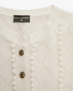 Amalia Trachten-Cashmere-Strickjacke