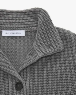 Amarilla Cashmere-Strickjacke