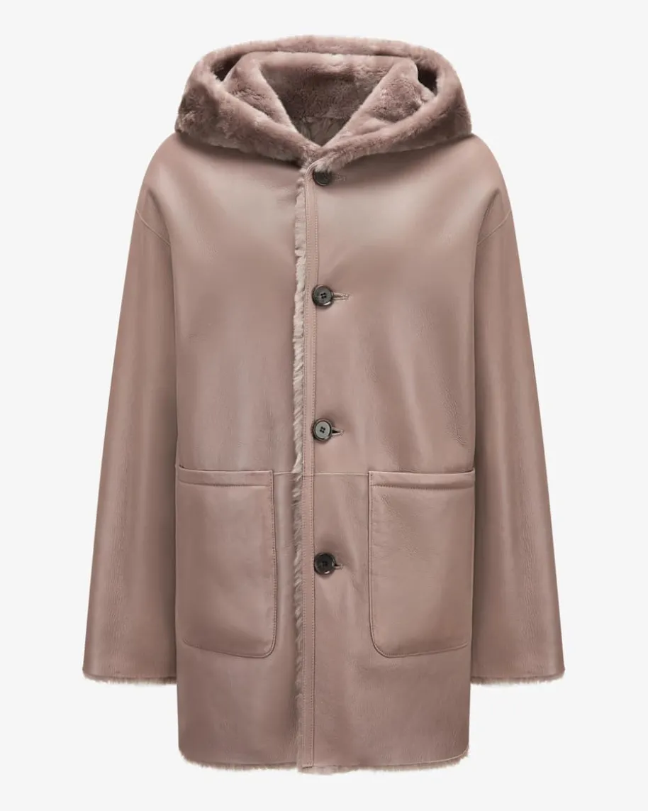 Ambra Wende-Lammfellmantel