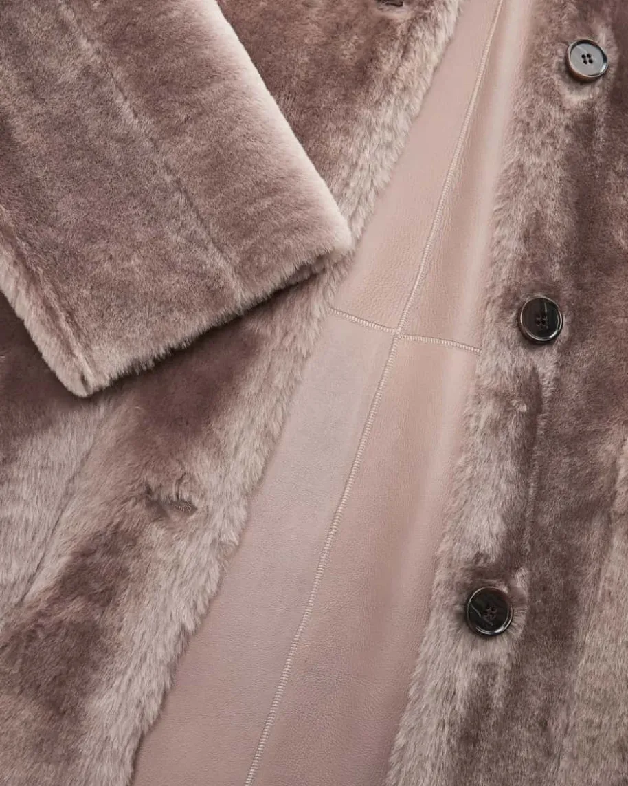 Ambra Wende-Lammfellmantel