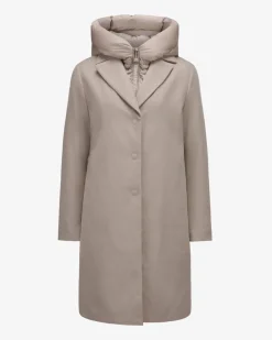 Artemide Daunen-Wollmantel