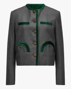 Astoria Shamo Bolero Trachten-Blazer aus Schurwolle