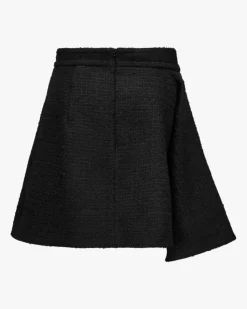 Asymmetrical Mini Bouclé-Rock