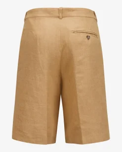 Bermudas aus Leinen