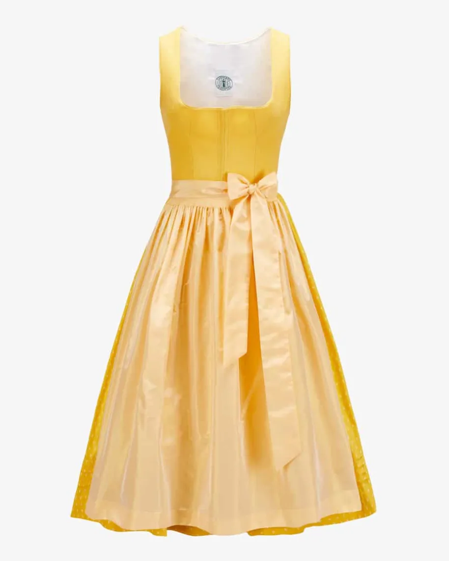 Bette Midi-Dirndl mit Seidenschürze