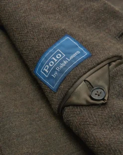 Blazer aus Baumwolle und Wolle