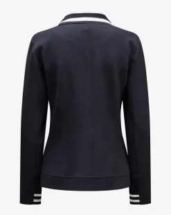 Blazer aus Baumwoll-Mix