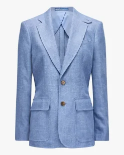 Blazer aus Leinen und Baumwolle