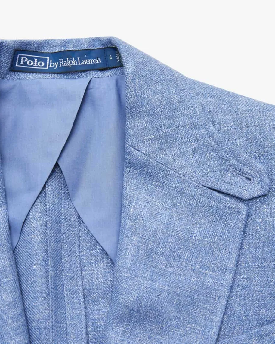 Blazer aus Leinen und Baumwolle