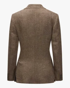 Blazer aus Leinen-Mix