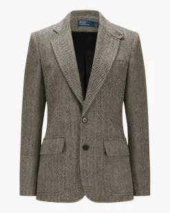 Blazer aus Leinen-Mix
