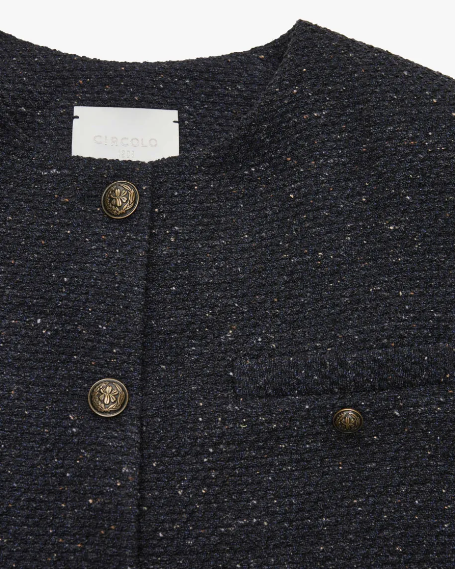 Blazer aus Schurwoll-Mix