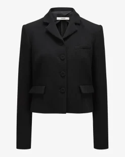 Blazer aus Schurwoll-Mix