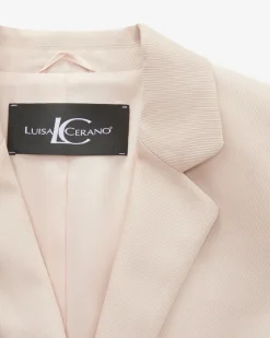 Blazer aus Viskose-Mix