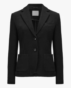 Blazer Slim Fit aus Schurwoll-Mix