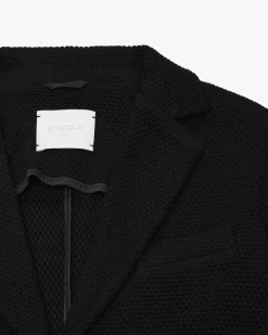 Blazer Slim Fit aus Schurwoll-Mix