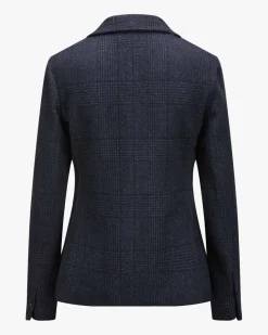 Blazer Slim Fit aus Schurwolle und Cashmere