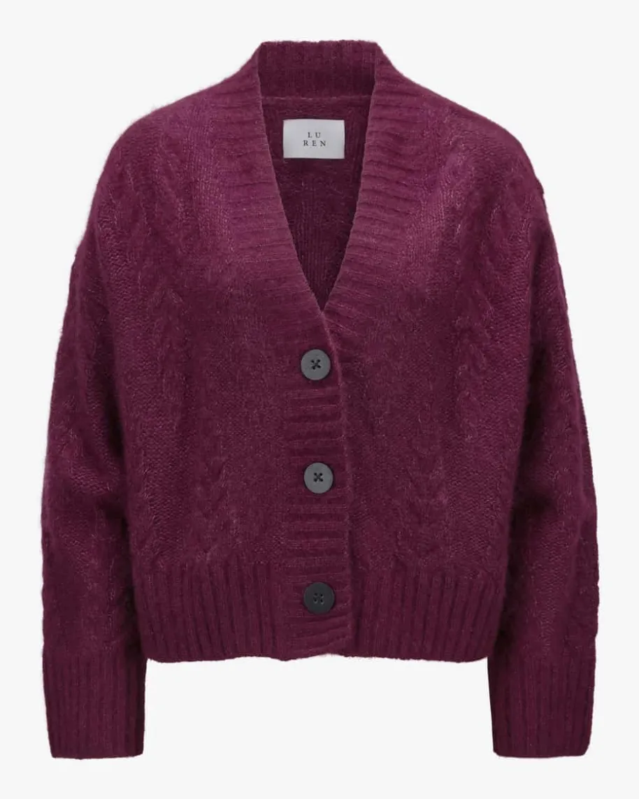 Bodnant Cashmere-Seiden-Strickjacke