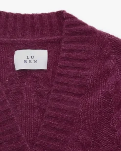 Bodnant Cashmere-Seiden-Strickjacke