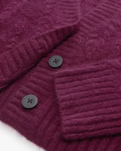 Bodnant Cashmere-Seiden-Strickjacke