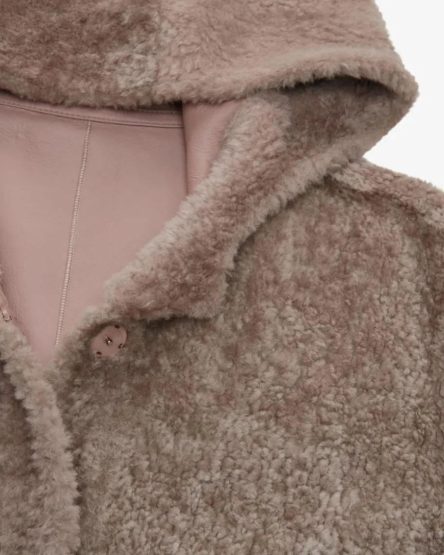 Cammy Wende-Lammfellmantel