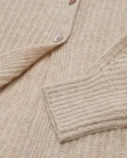 Cashmere-Seiden-Strickjacke