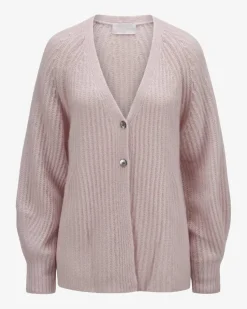 Cashmere-Seiden-Strickjacke