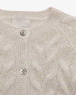 Cashmere-Seiden-Strickjacke