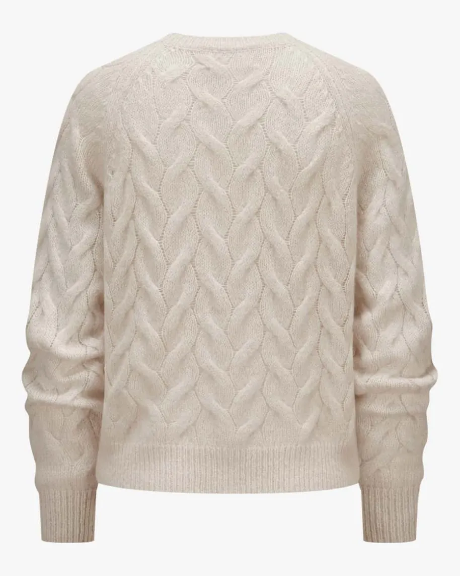 Cashmere-Seiden-Strickjacke