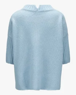 Cashmere-Seiden-Strickshirt