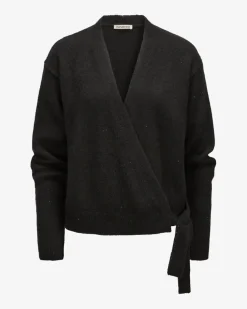 Cashmere-Seiden-Wickelcardigan