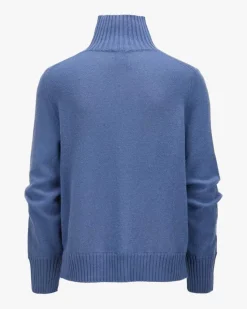 Cashmere-Stehkragenpullover
