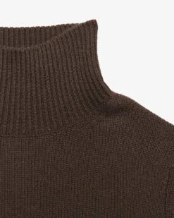 Cashmere-Stehkragenpullover
