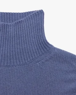 Cashmere-Stehkragenpullover