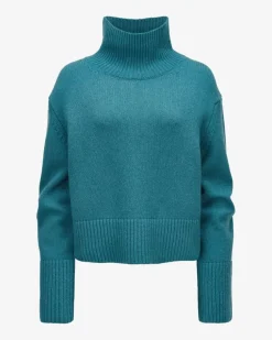 Cashmere-Stehkragenpullover