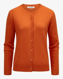 Cashmere-Strickjacke