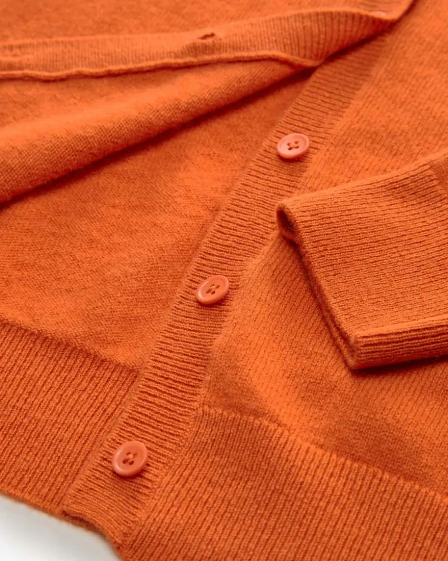 Cashmere-Strickjacke