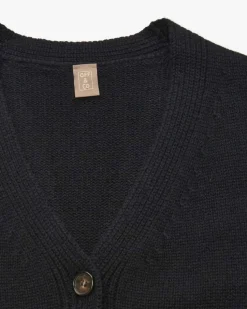 Cashmere-Strickjacke