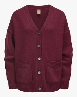 Cashmere-Strickjacke