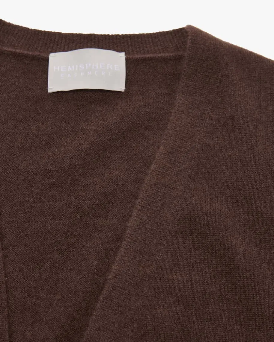 Cashmere-Strickjacke