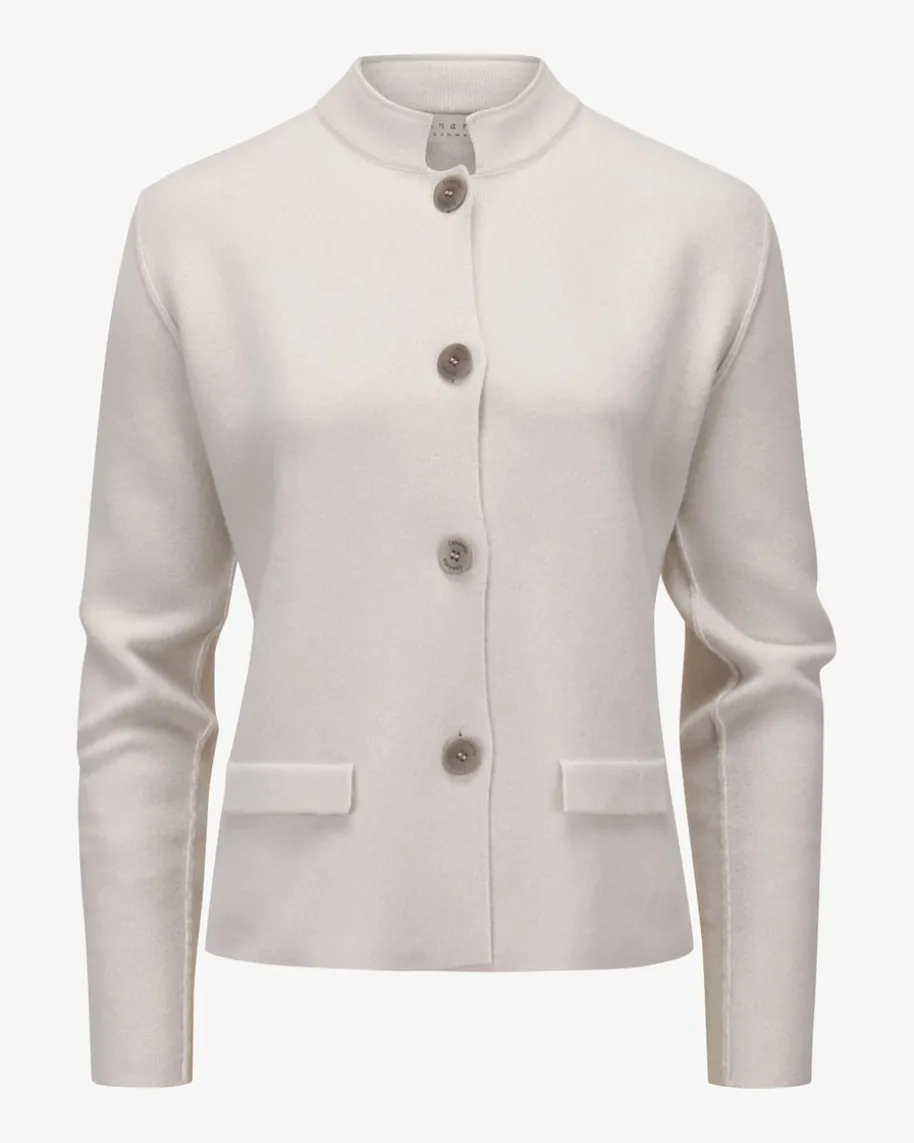Cashmere-Strickjacke