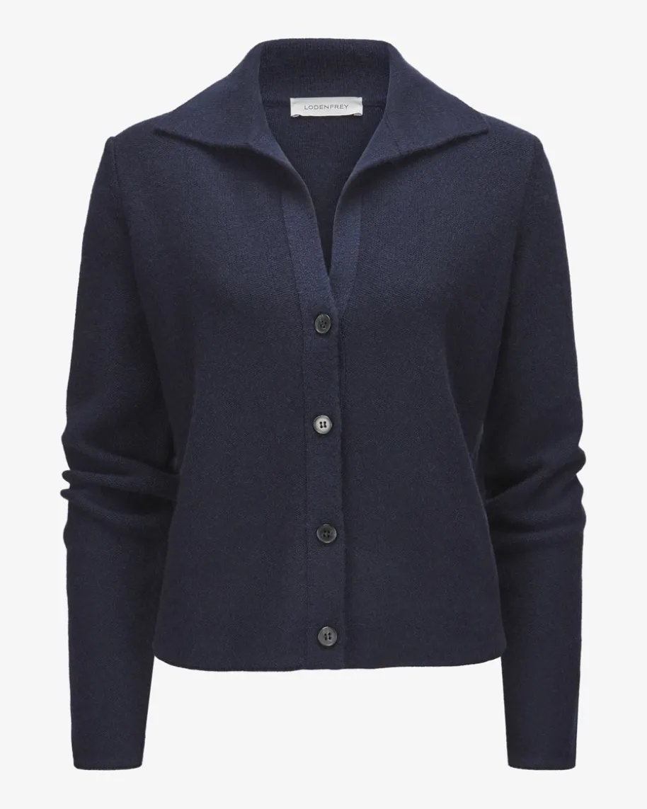 Cashmere-Strickjacke