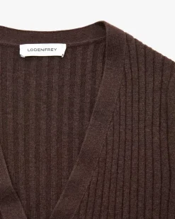 Cashmere-Strickjacke