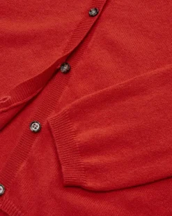 Cashmere-Strickjacke