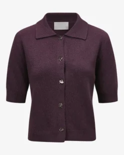 Cashmere-Strickjacke