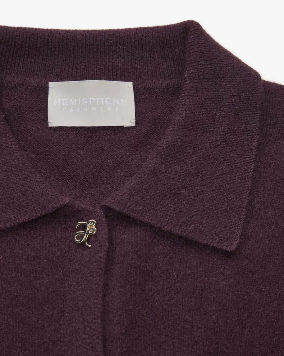 Cashmere-Strickjacke