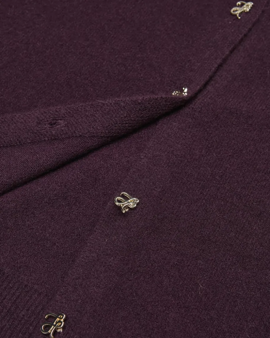 Cashmere-Strickjacke