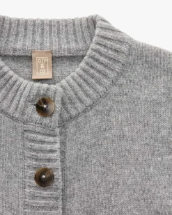 Cashmere-Strickjacke