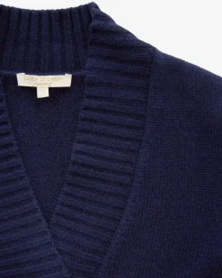 Cashmere-Strickjacke